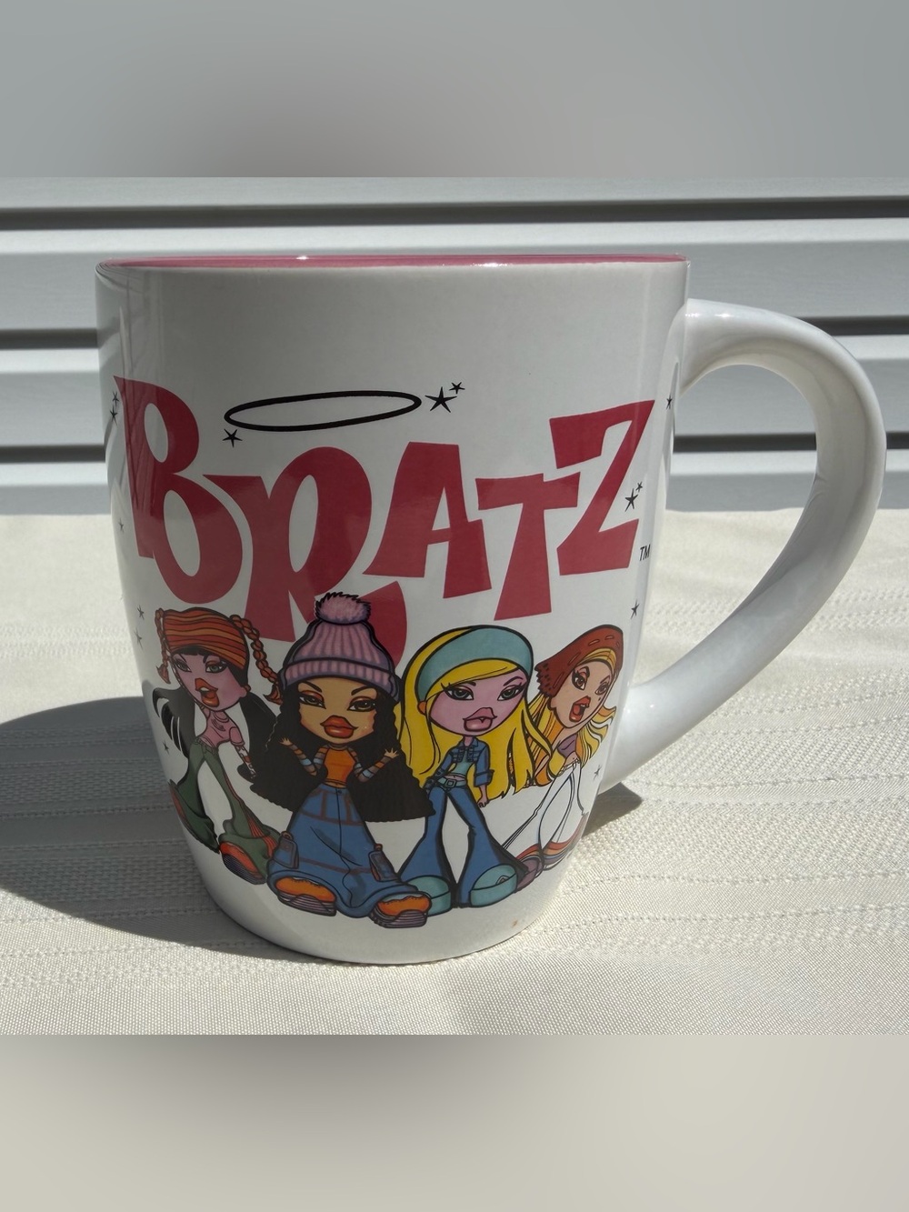 Bratz Y2K Ceramic Coffee Mug MGA 2023 Pink Collectible